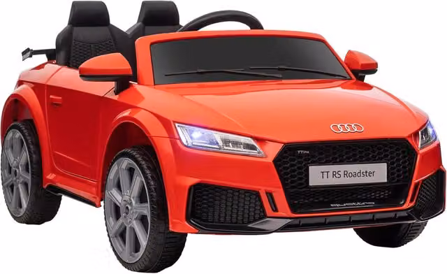 Auto Elettrica per Bambini Zephmum 12V con Telecomando e 2 Motori, Rosso