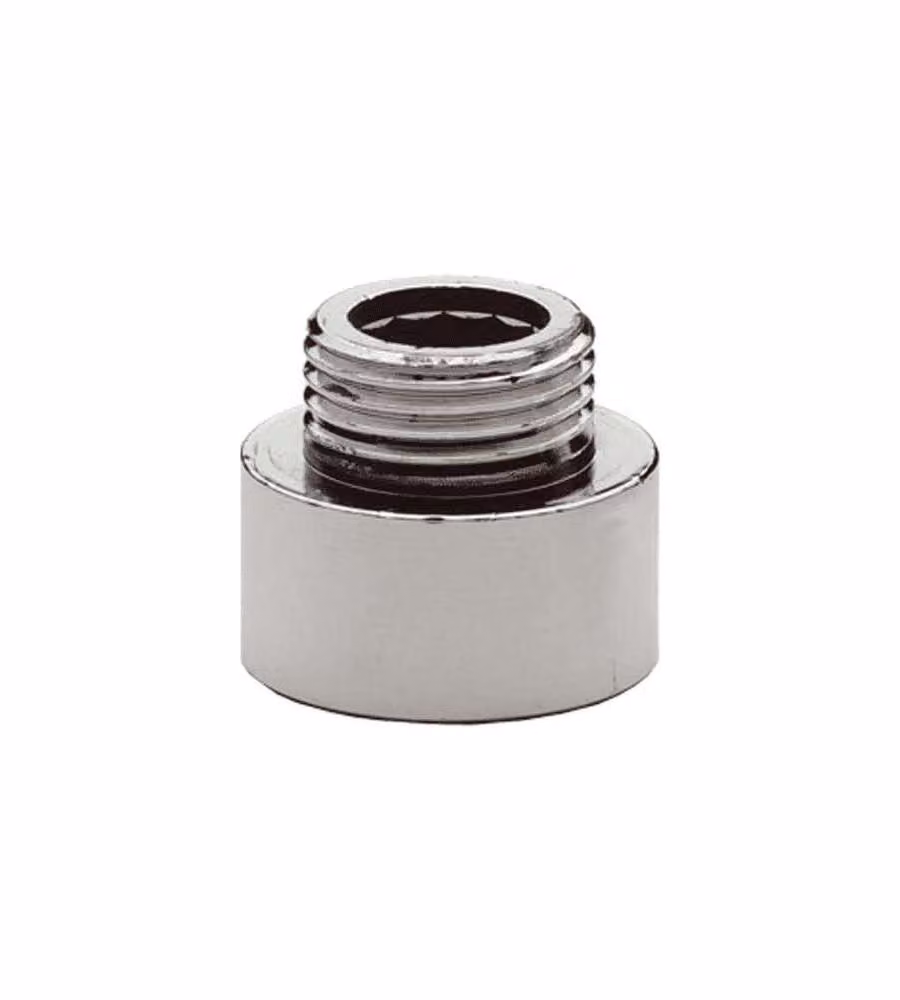 Raccordo Nipple Idro Bric in Ottone Cromato Argento 1/2 x 3/4 – 2