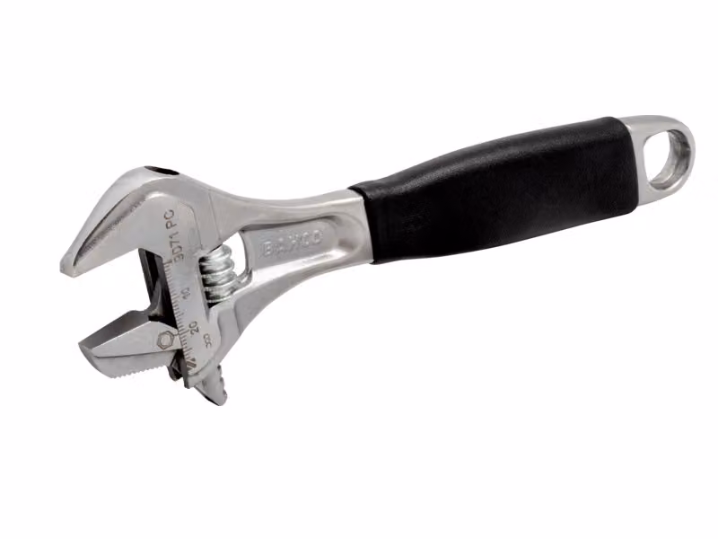 BAHCO Rollgabelschlüssel L.208mm Spann-W.28mm bewegliche Backen (9071PC)