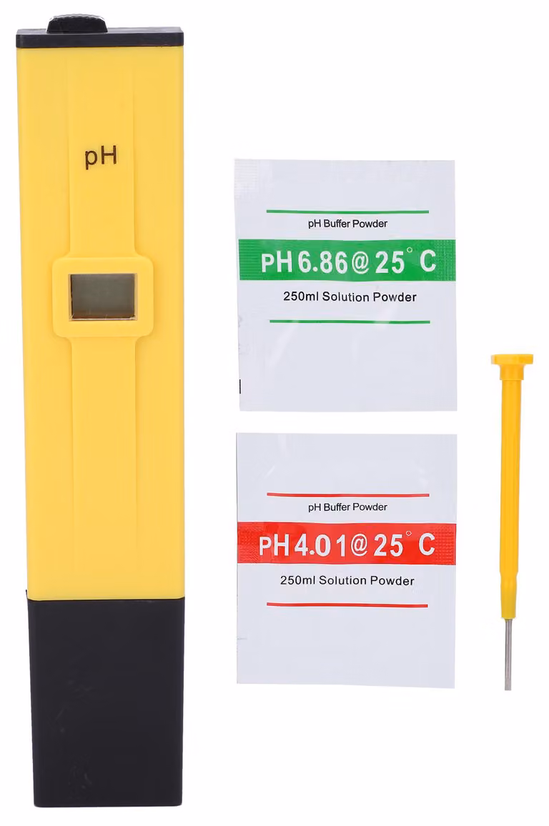 Tester del PH per la prova di qualità dell'acqua della piscina idroponica, tester digitale portatile