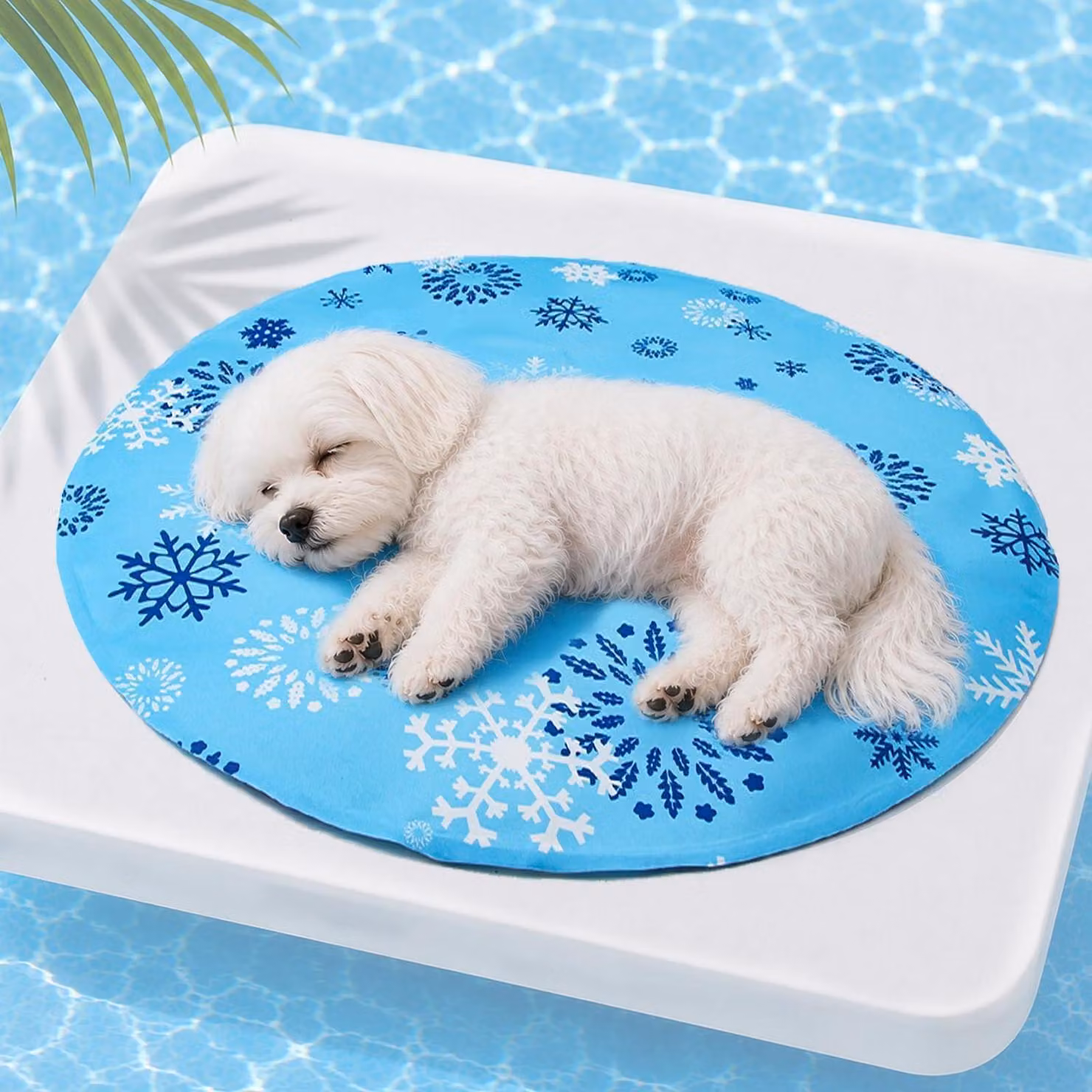 Tappetino refrigerante per cani, auto-raffreddante con gel refrigerante, impermeabile, 65 x 50 cm
