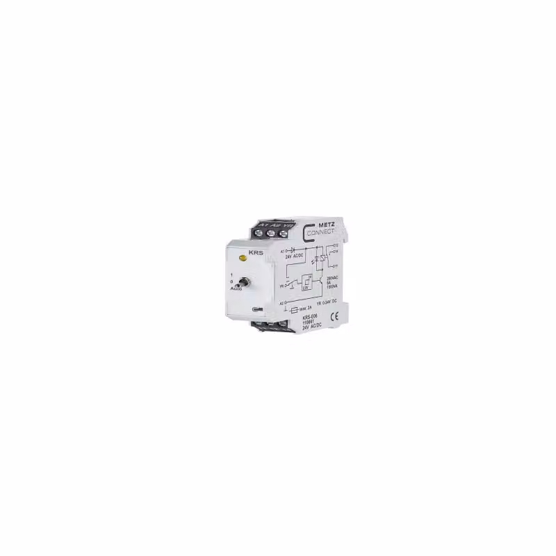 METZ CONNECT KRS-E06 H Relè di potenza Bianco (110661)