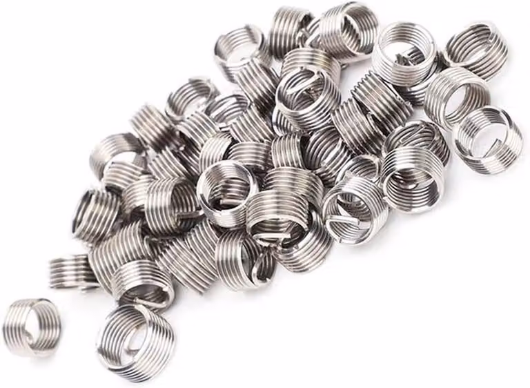 Inserti filettati M10 x 1,25 per riparazioni, viti in acciaio inossidabile e raccordi riduttori, utensili resistenti e affidabili