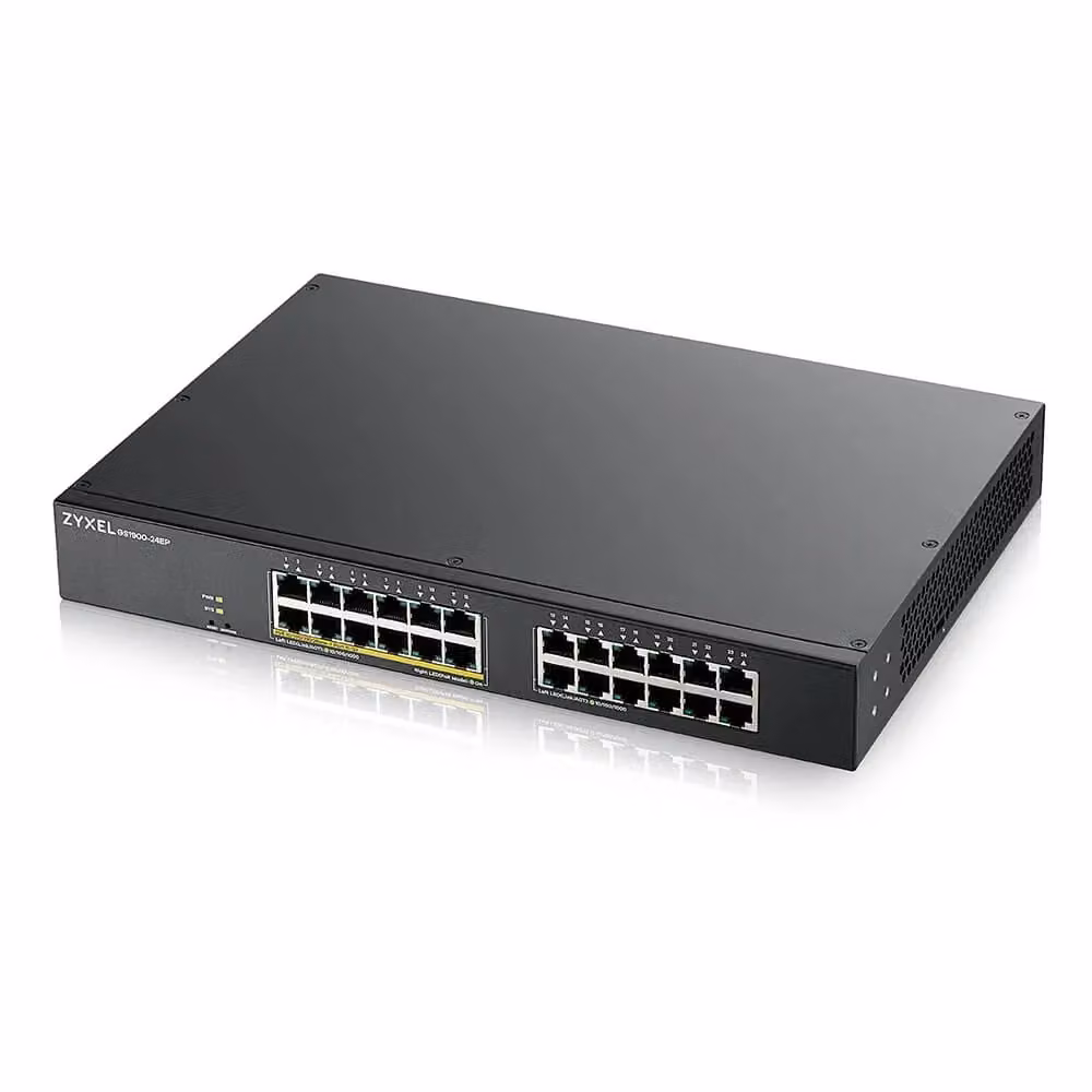 Zyxel GS1900-24EP Switch Gigabit Ethernet L2 Gestito con Supporto PoE Nero GS1900-24EP-EU0101F – 2