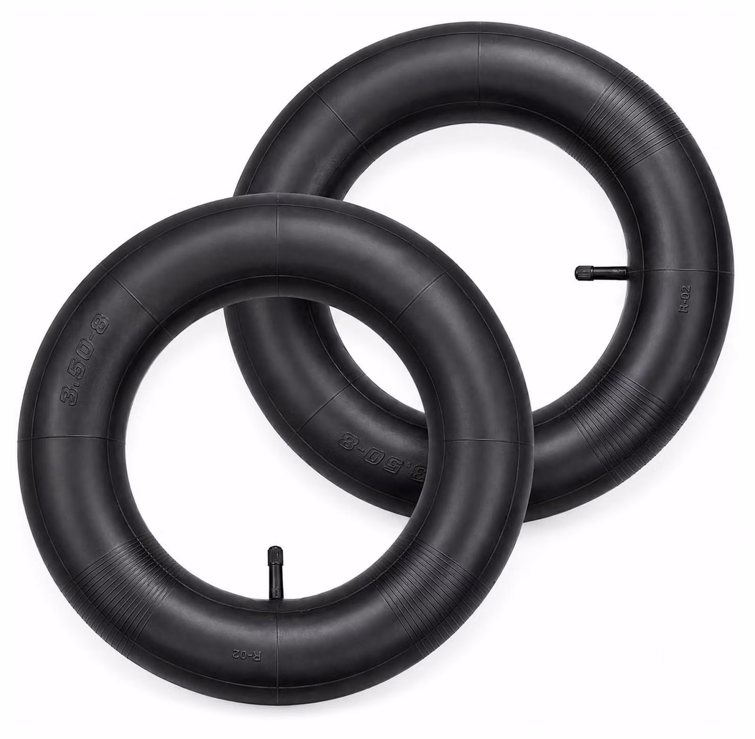 2 tubi pneumatici 3.50-8 per carriole, carrelli manuali e rimorchi