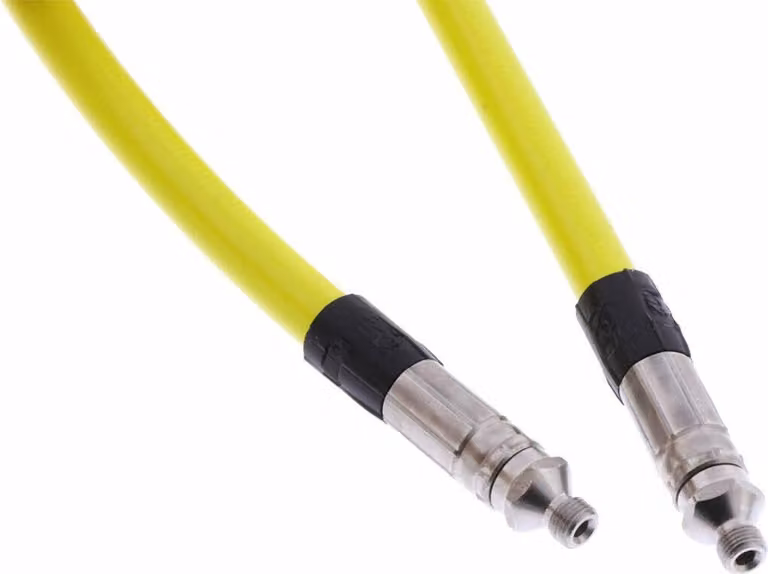Tubo freno aeronautico STAHLFLEX 50cm giallo
