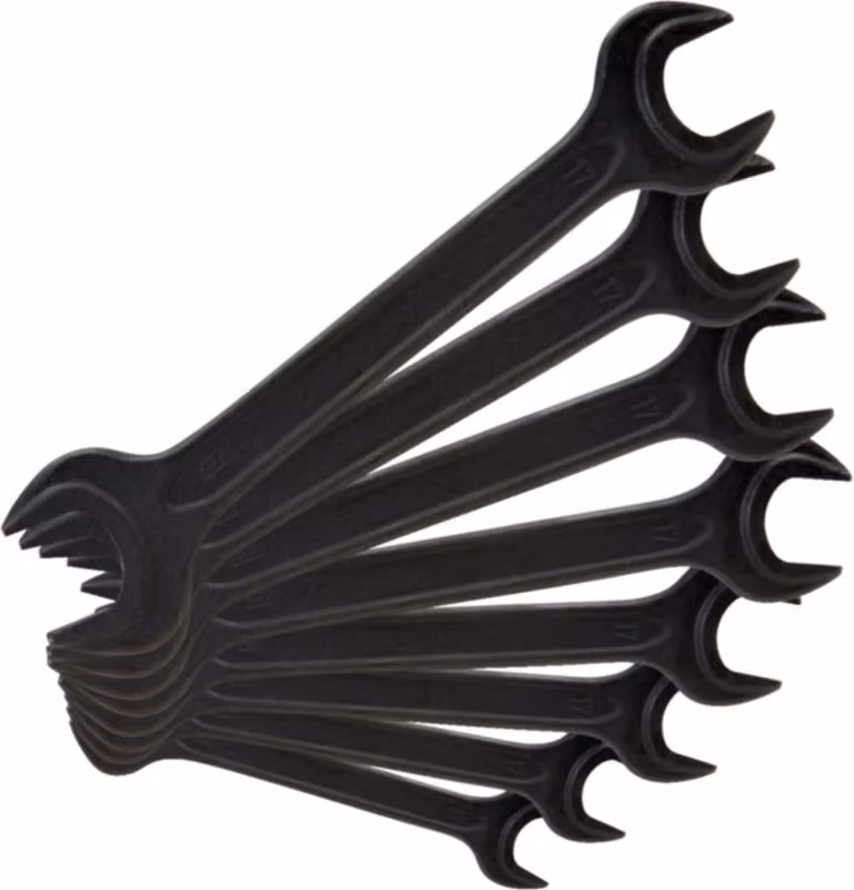 KS TOOLS Set di chiavi doppie aperte da 8 pezzi - 517.1490
