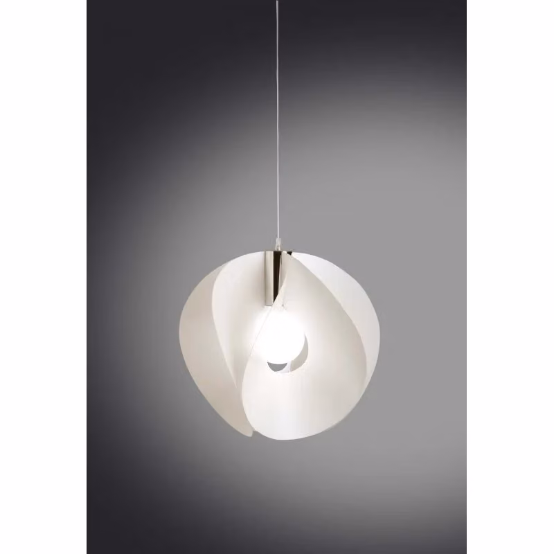 Lampadario a sospensione ATOM IPERBRIKO bianco, diametro: 54 cm, altezza: 50 cm – 2