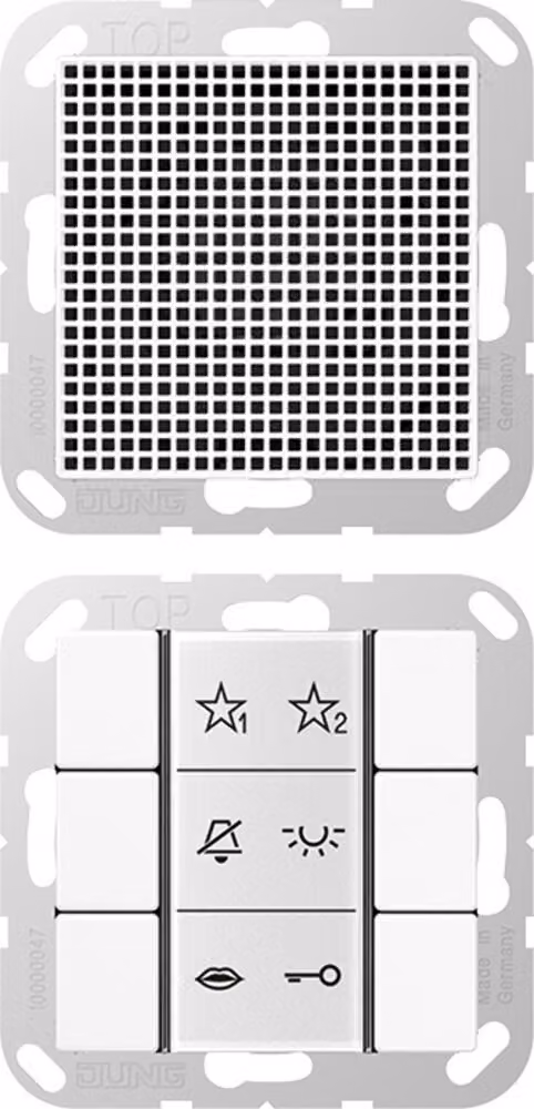 Stazione interna Jung audio SI AI A 6 WW SIAIA6WW