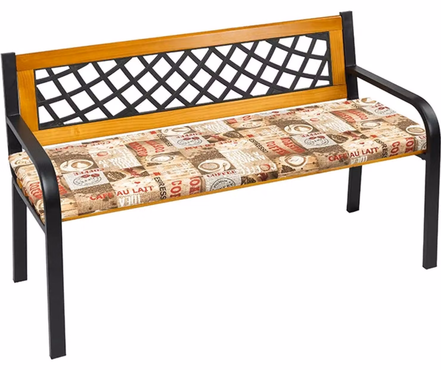 Panca liscia - 40x140 cm - Marrone,Rosso