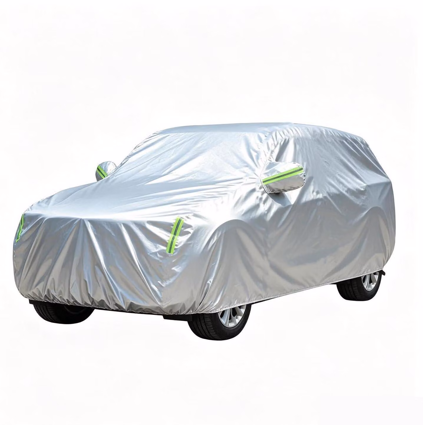 Copertura per auto, adatta per uso esterno e in tutte le condizioni atmosferiche, per SUV, dimensioni 480-505 cm, realizzata in poliestere 210D, impermeabile e con protezione UV