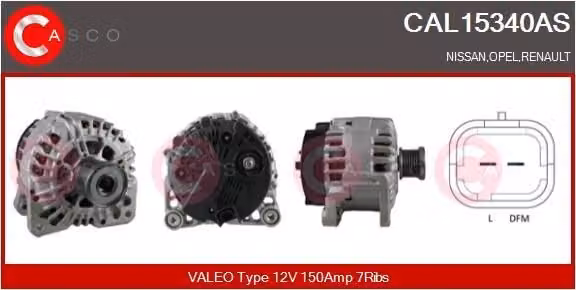 Alternatore 150A