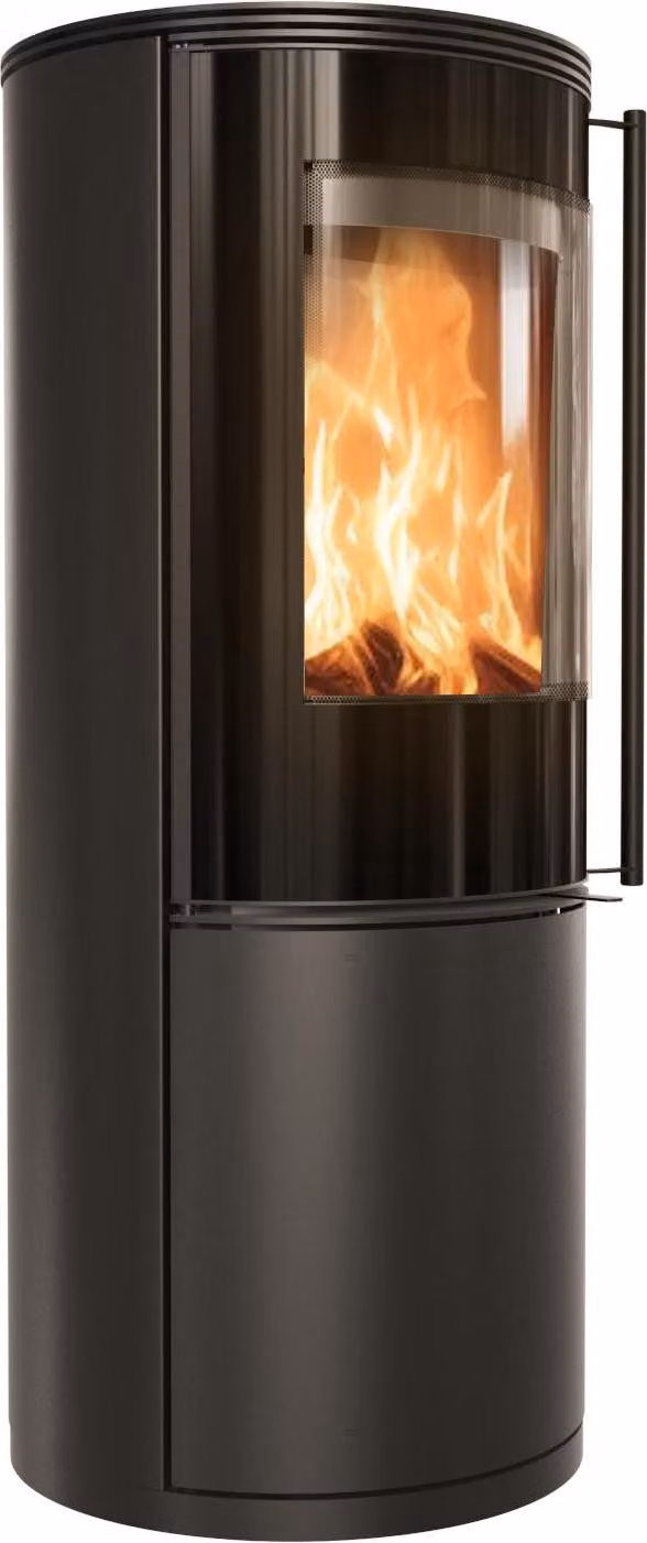 Stufa in acciaio KRATKI SVEN Ø 150 7 kW