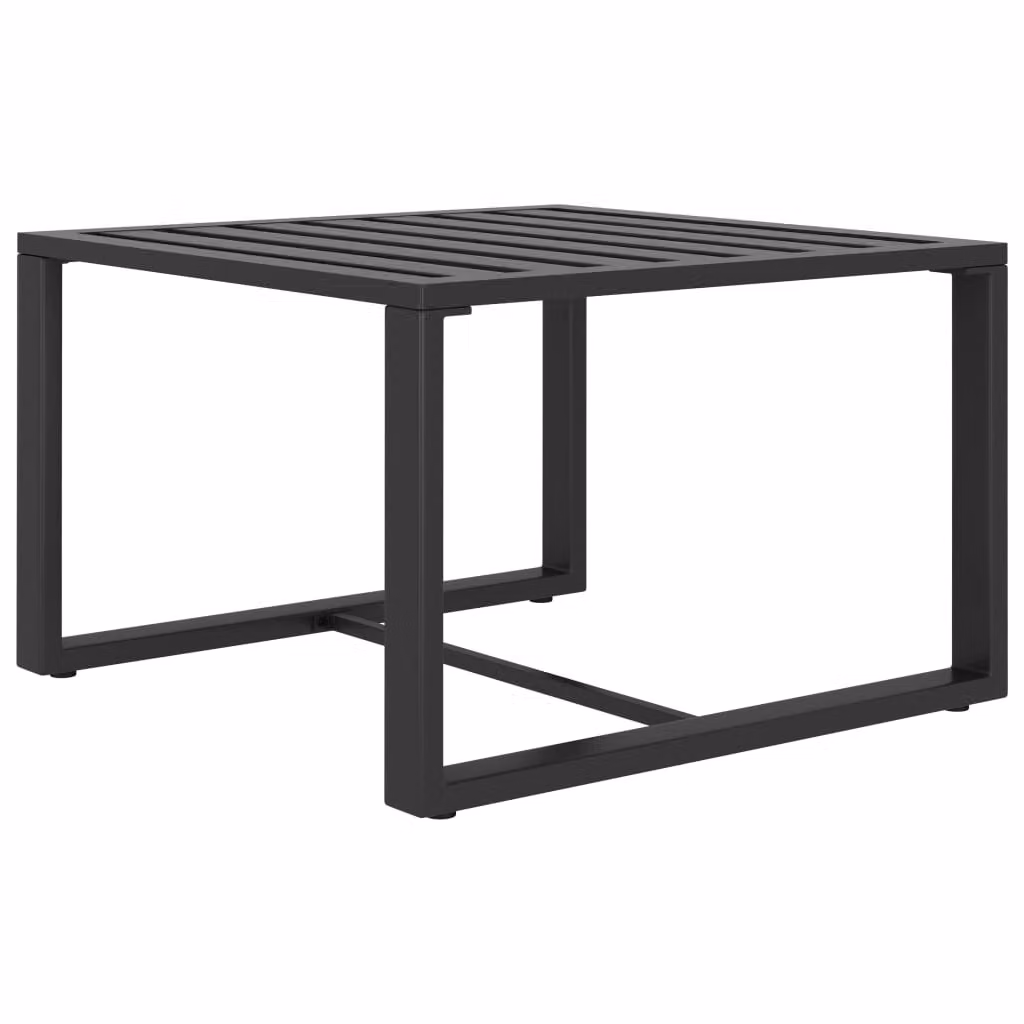 vidaXL Set da giardino 6 pezzi con cuscini in alluminio antracite