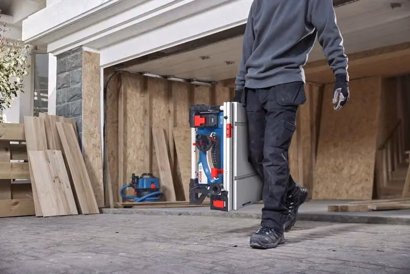 Bosch GTS 18V-70 Banco Sega a Batteria Portatile 18V con Altezza di Taglio 70 mm Blu e Nero – 2