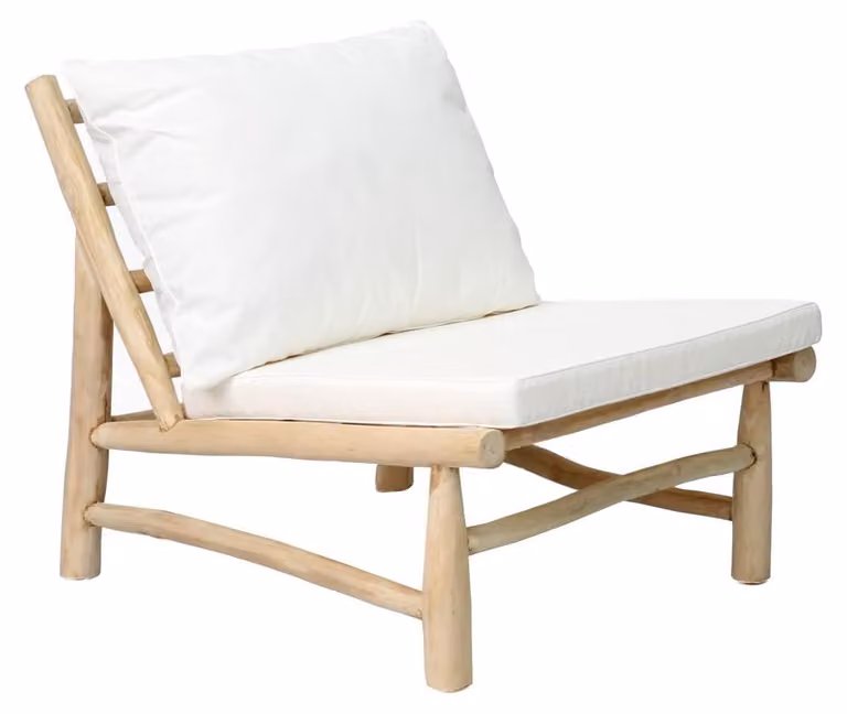 Poltrona relax Natural - Cuscino incluso