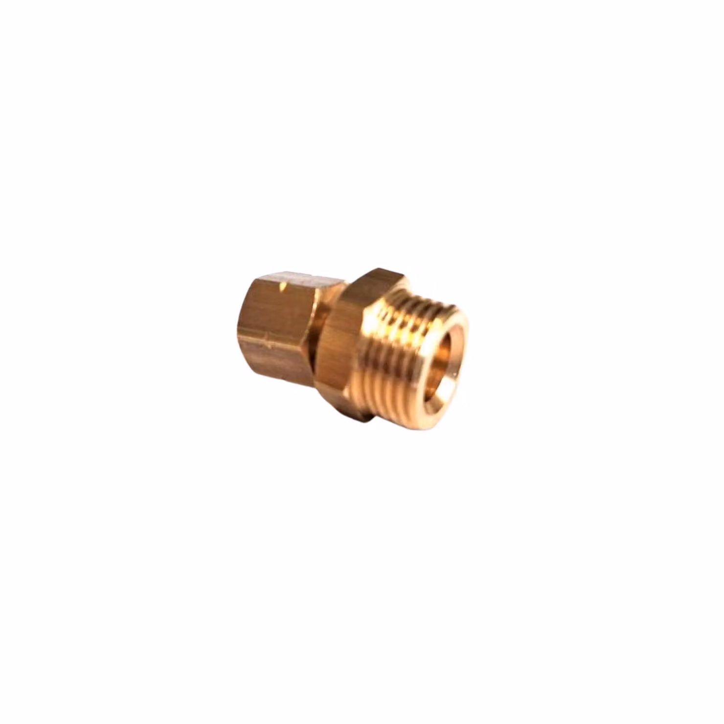 Zatechs connettore adattatore gas 20 bar 1/2" filettatura destra x 1/4" filettatura sinistra attacco cucina a gas piano cottura a gas campeggio