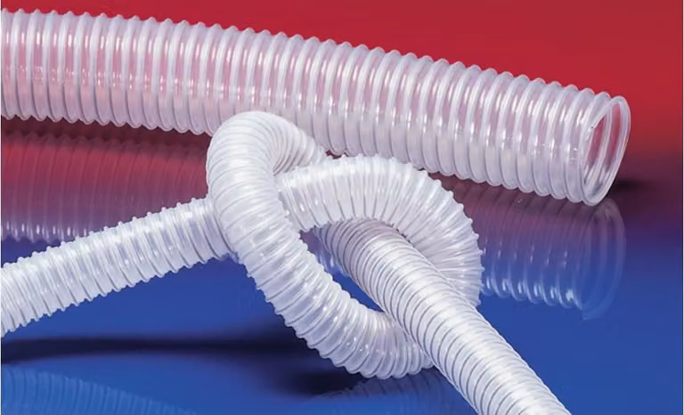 Tubo di aspirazione e di alimentazione AIRDUC PE 362 FOOD Diametro interno 110 mm Diametro esterno 119,00 mm Lunghezza 10 m Spessore della parete 4,5 mm