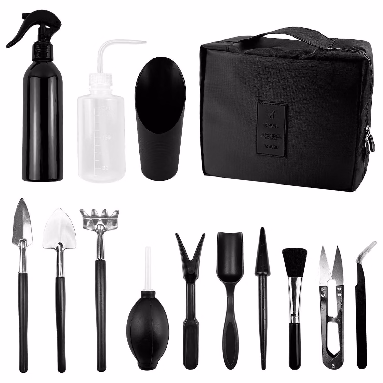 Attrezzi per bonsai, kit di avviamento per bonsai, strumenti per piante da giardino e da interno, set per mini giardini