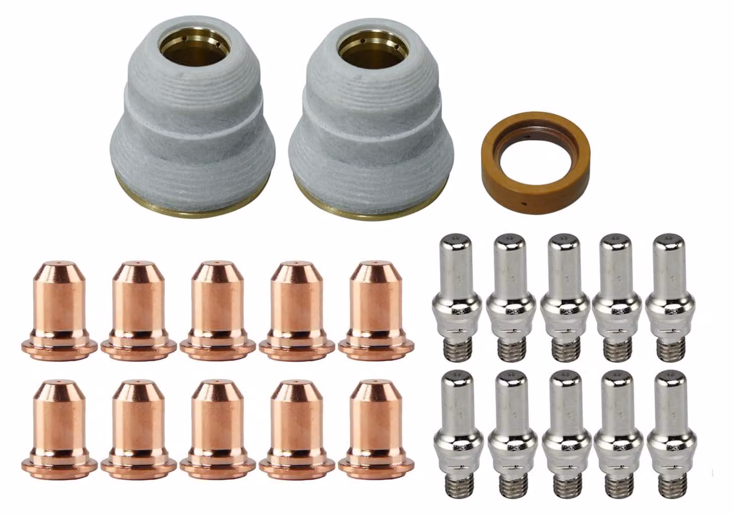 Kit di punte e ugelli per saldatrice al plasma, diametro 1,1 mm