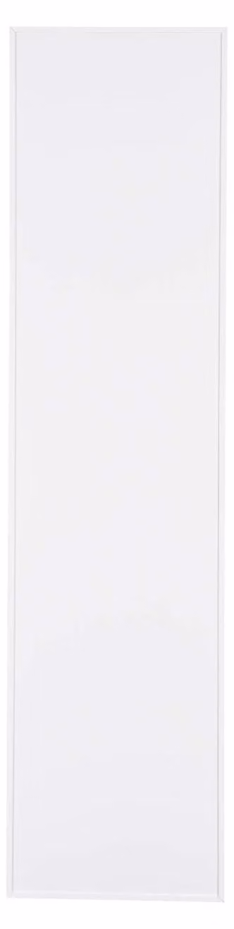 Pannello riscaldante a infrarossi - 380 Watt - 30 x 120 cm - Alluminio bianco - Radiatore elettrico per interni