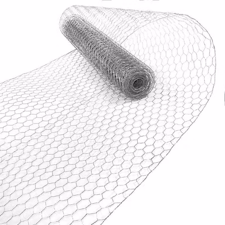 Filo per voliere a maglia esagonale filo per conigli 1,00 x 25 m recinzione metallica recinzione zincata