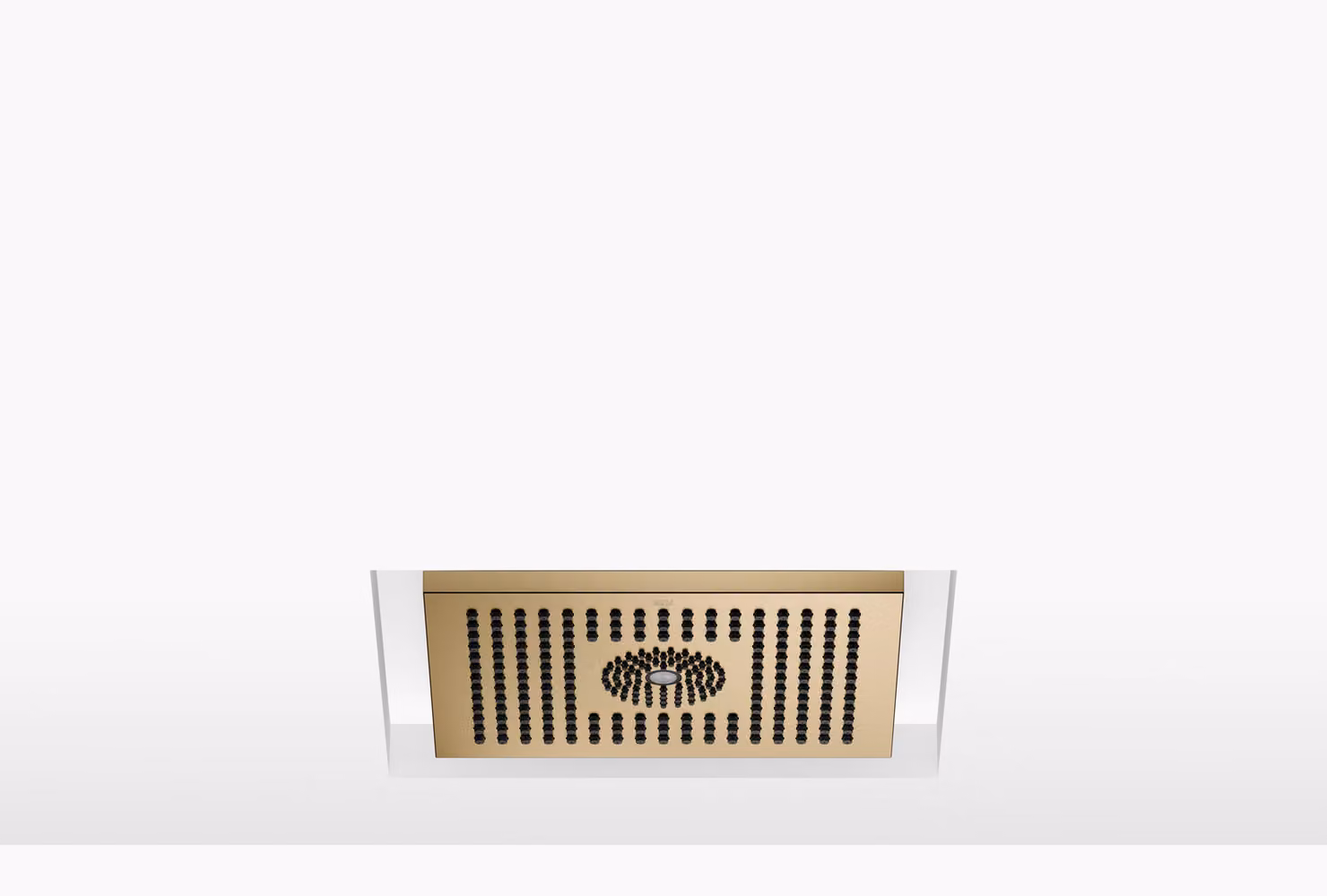 Douche de pluie Dornbracht pour montage au plafond, avec éclairage LED, 300x240mm, 28044980-39, 28044980-39