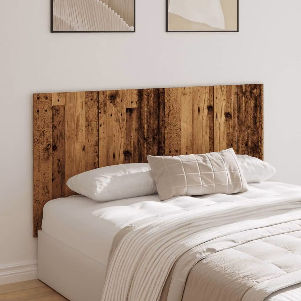 Testiera per letto vidaXL in legno multistrato color marrone, stile classico, L: 160 cm, H: 80 cm, P: 1,5 cm