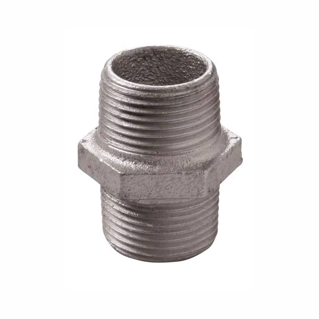 Nipple Zincato Atusa Argento e Bianco – 2