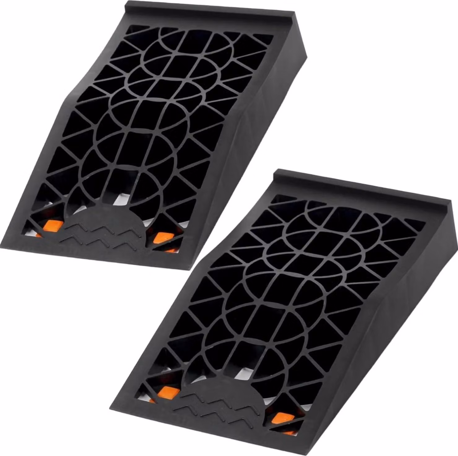 Rampa per auto, materiale di alta qualità, superficie antiscivolo, 2PCS