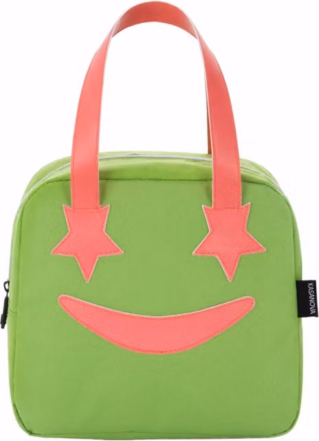 Borsa termica impermeabile verde da 6,5 L con manici