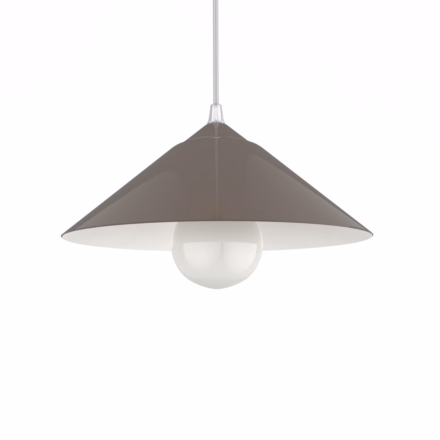 Lampada A Sospensione Chapeau Bicolore