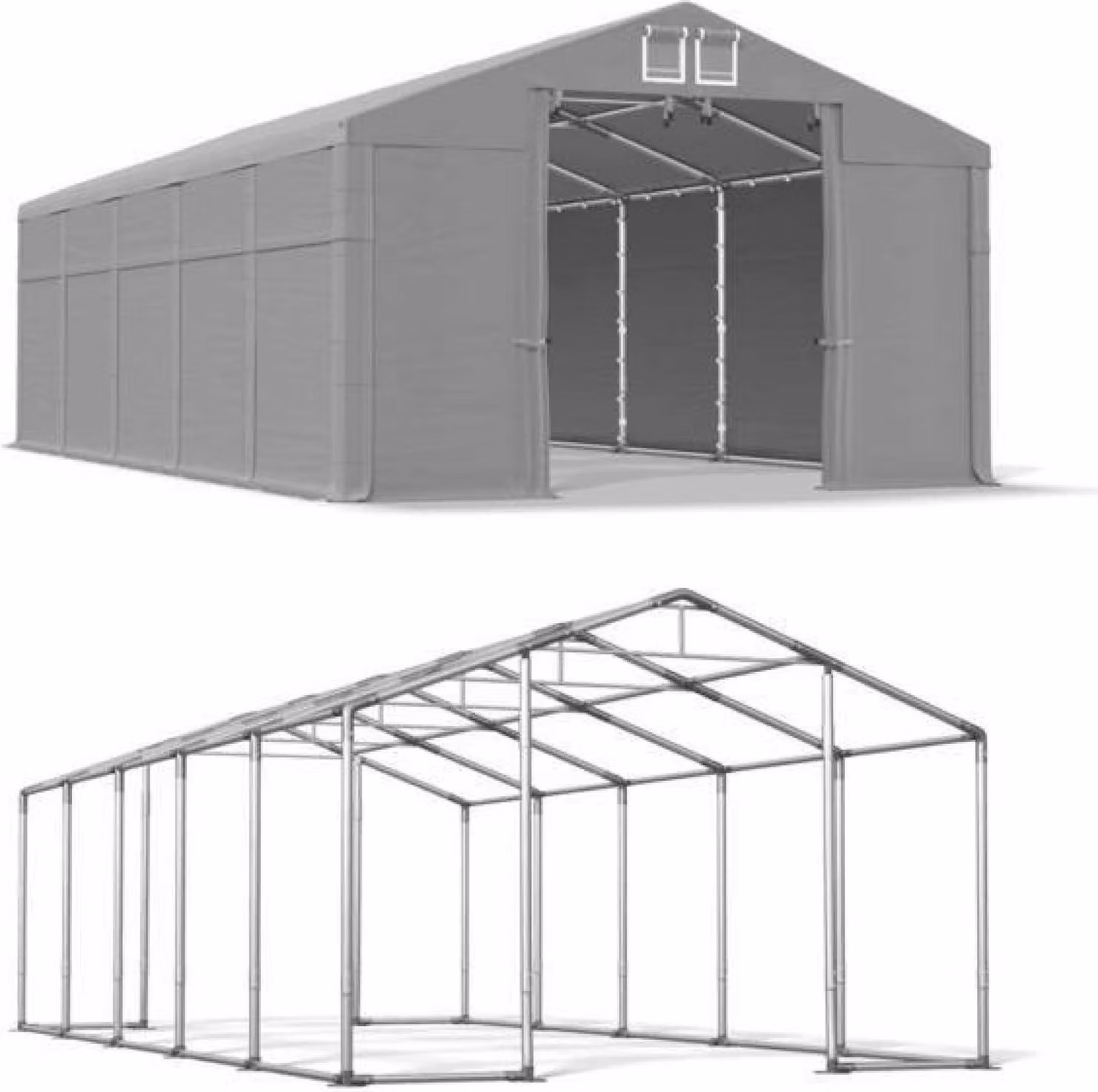 8x10 Grey Magazine Tenda WINTER MSD