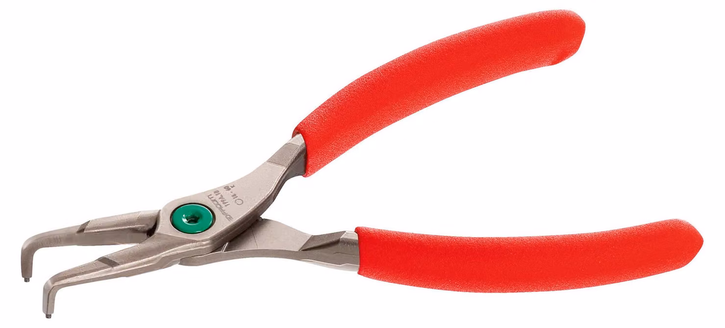 Pinza Facom per anelli di sicurezza - piegata a 90°
