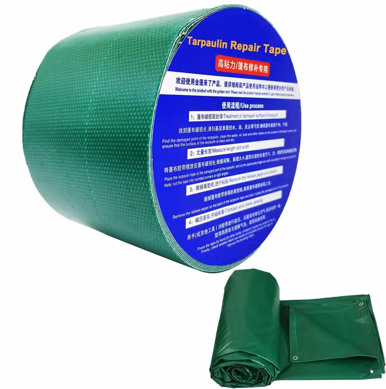 Nastro impermeabile per riparazioni di vele, 8 cm x 5 m