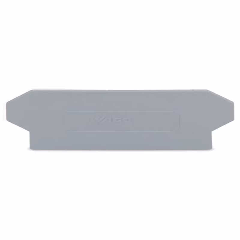 Separatore WAGO; spessore 2 mm; sporgente; grigio 281-337
