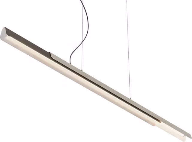 Lampada a sospensione LED KDLN Dala bianca con tecnologia dimmable e design moderno