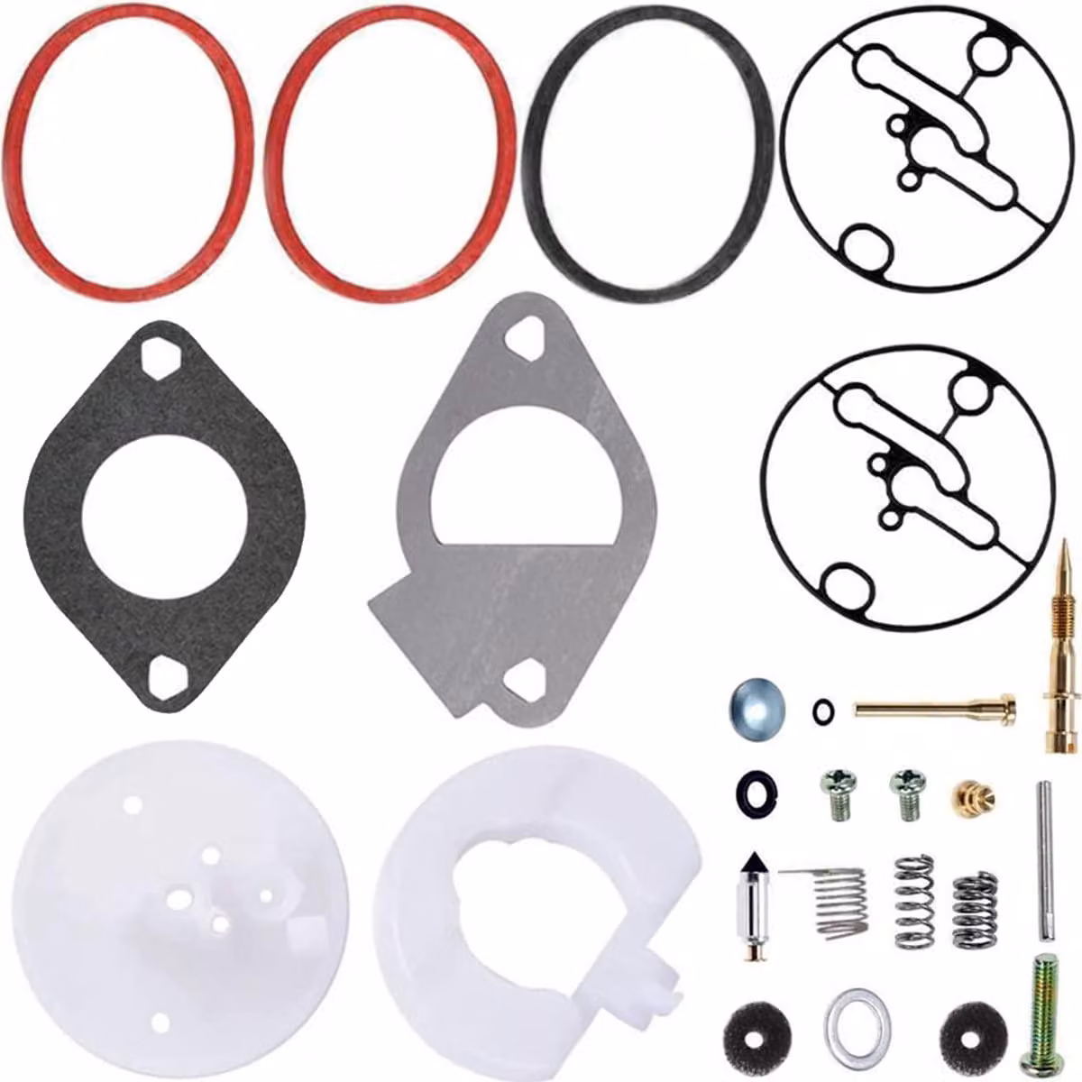 Kit di riparazione del carburatore per motori Briggs & Stratton - compatibile con i modelli 698787, 699900, 699521 e altri - modello BY-NL-108