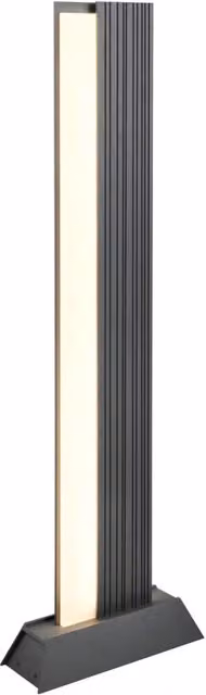 Paletto giardino LED integrato 100 cm antracite MARIZA Trio