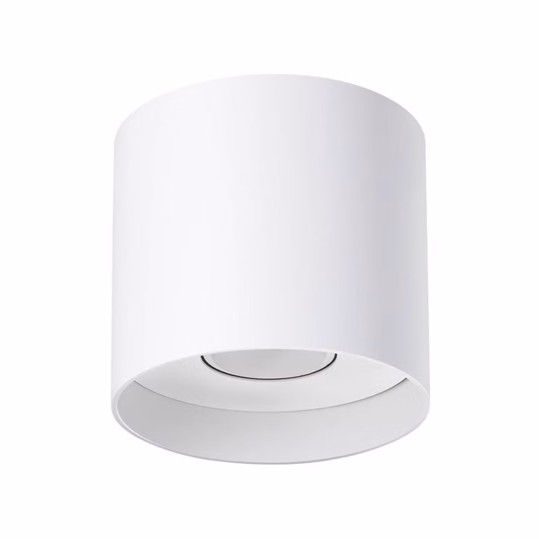 Lampada da soffitto MIKA bianco 1xGU10 10W alluminio 11x12x12cm Sollux Lighting