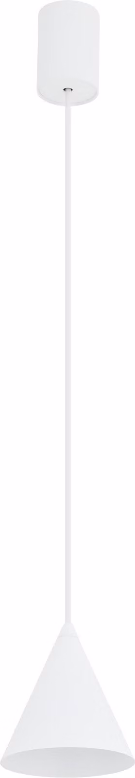 Elegante lampada a sospensione Zenith, colore bianco, marca Nowodvorski, modello 11453