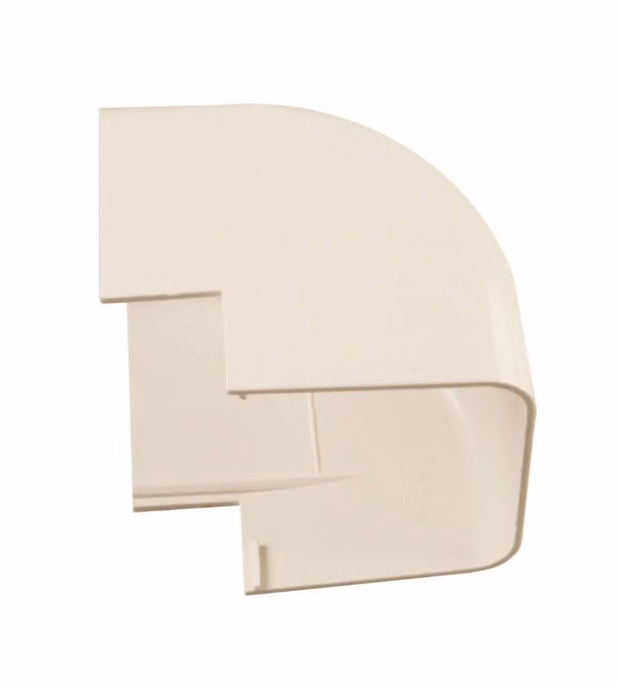 Angolo esterno per canale condizionamento 80x60 mm Avorio
