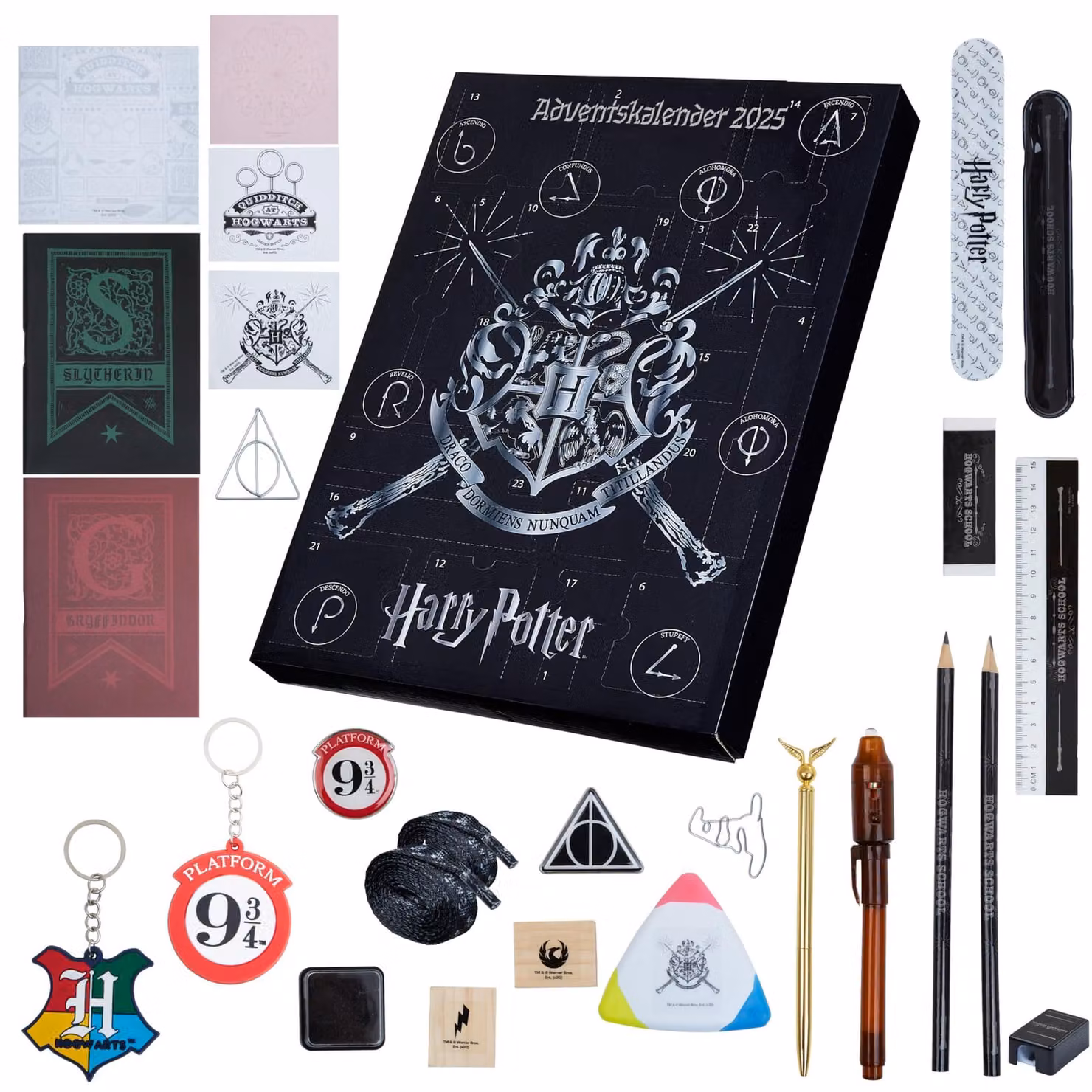 Calendario dell'Avvento di Harry Potter 2026, per bambini, con 24 sorprese