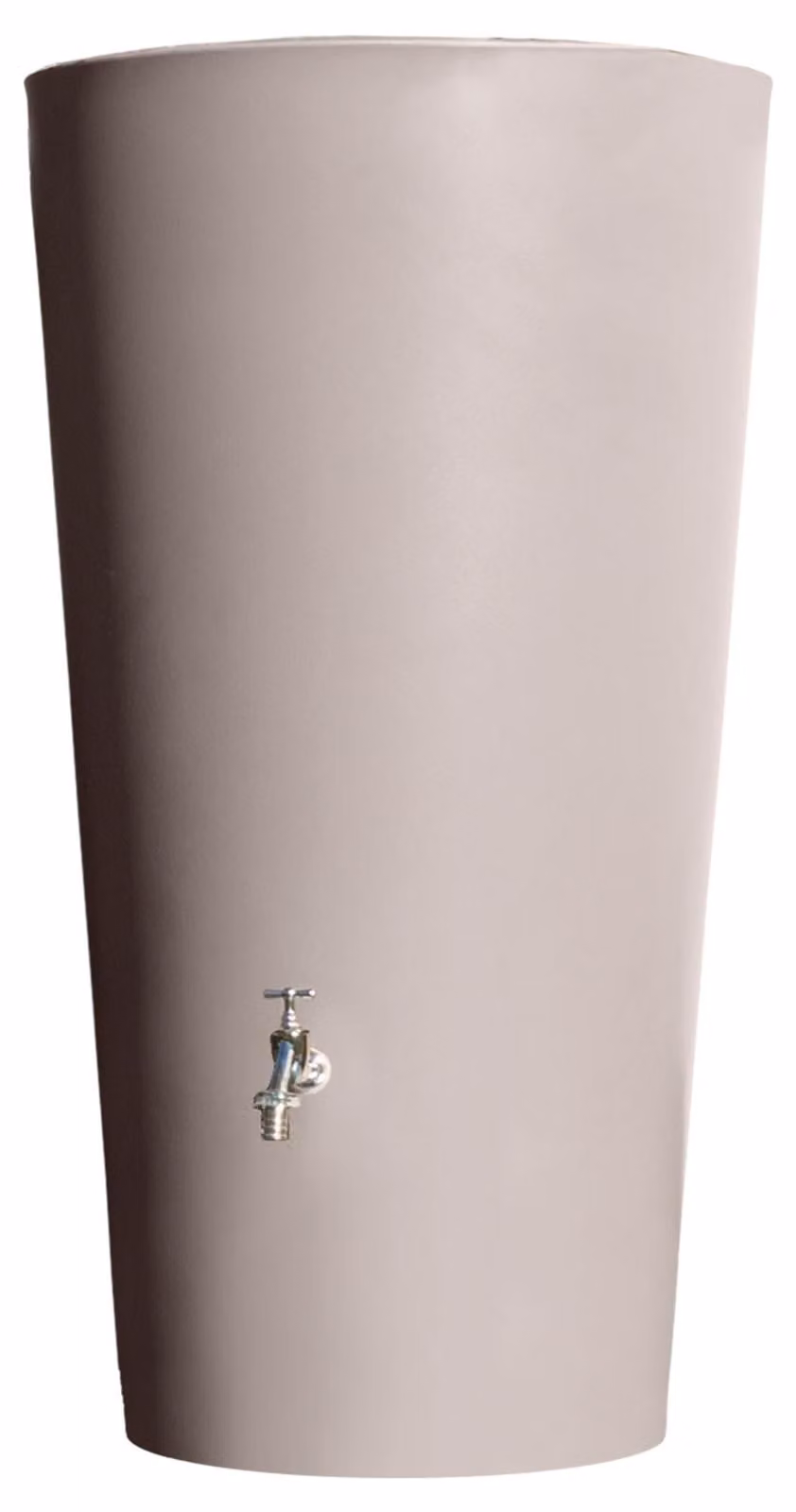 Botte per la pioggia taupe RAINBOWL FLOWER 150 litri piantabile