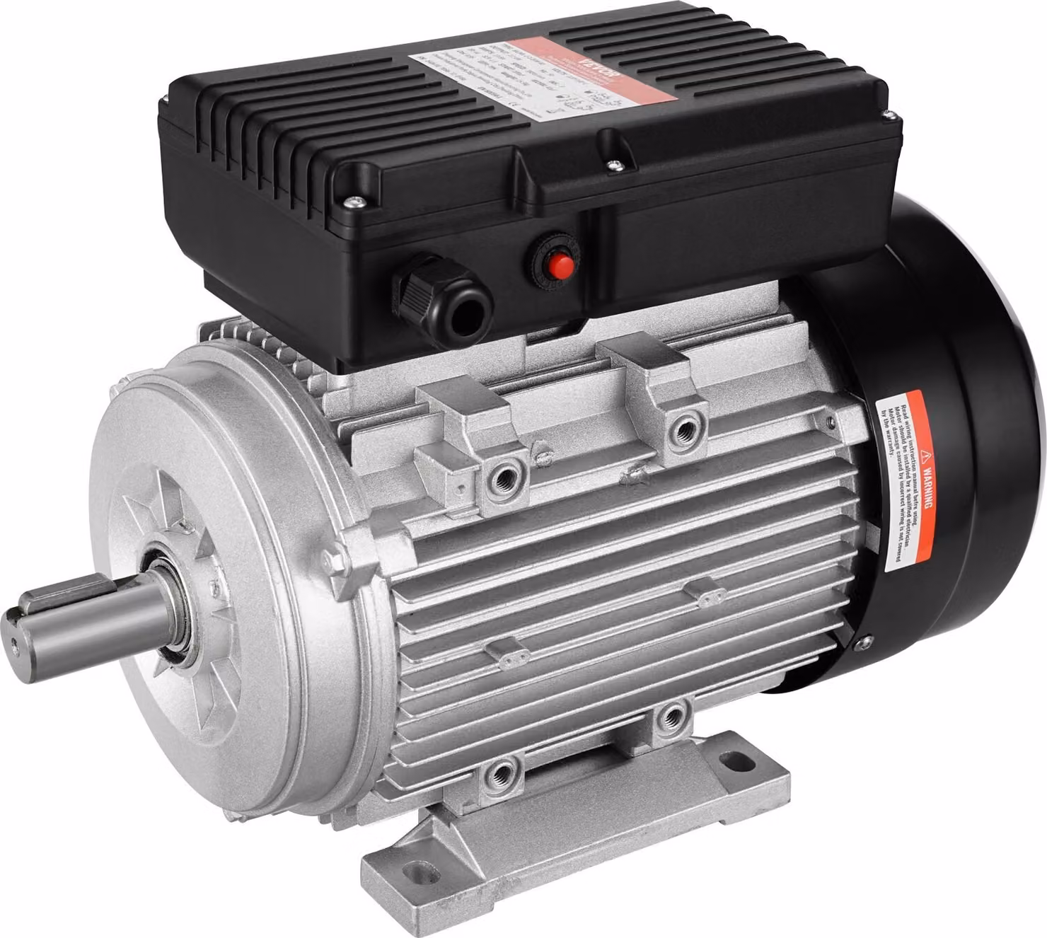 motore elettrico da 2,2 kW a 2800 giri/min AC 220-240V 13,8A monofase Albero scanalato da 24 mm