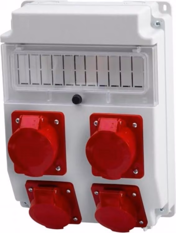CAJA Distributore 4x16A/5P 11M IP44