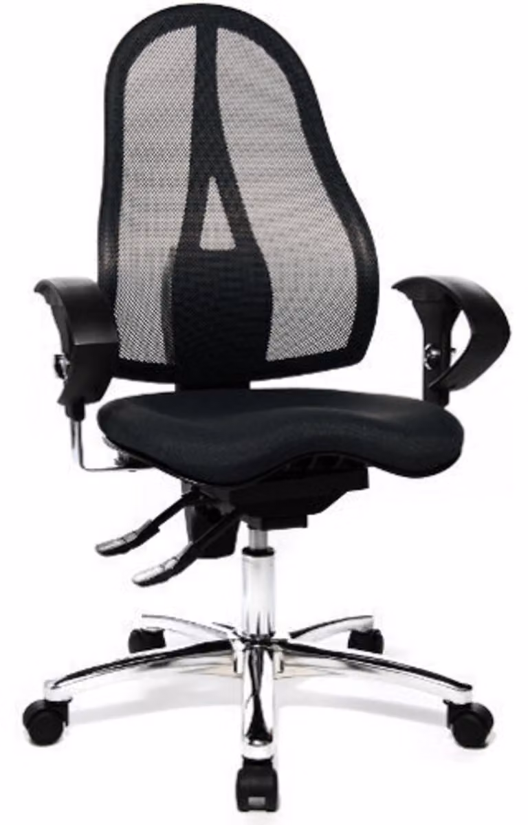 Topstar® ST19U G20 Sedia girevole fitness SITNESS 15 nero