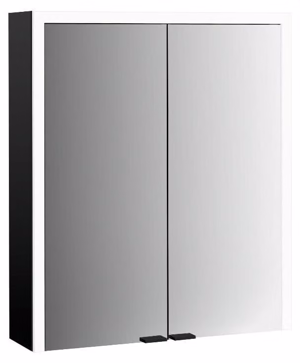 emco prime 3 armoire de toilette, 600mm, 2 portes, modèle apparent, 949714302, 949714302