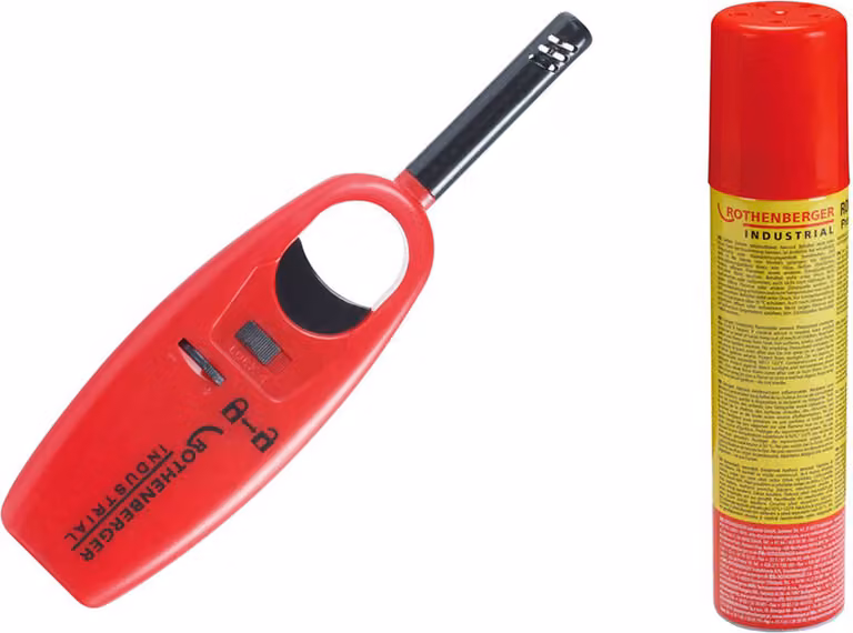 ROTHENBERGER Accendigas industriale Mini incl. 1x Rofill Gas 100 ml - 1500005160