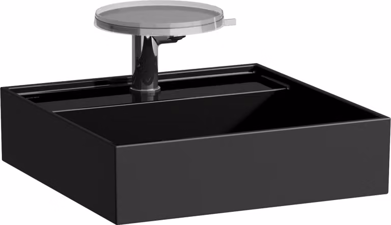 LAUFEN Kartell lavabo à poser, 1 trou pour robinet, sans trop-plein, 460x460mm, H8183310201111, H8183310201111